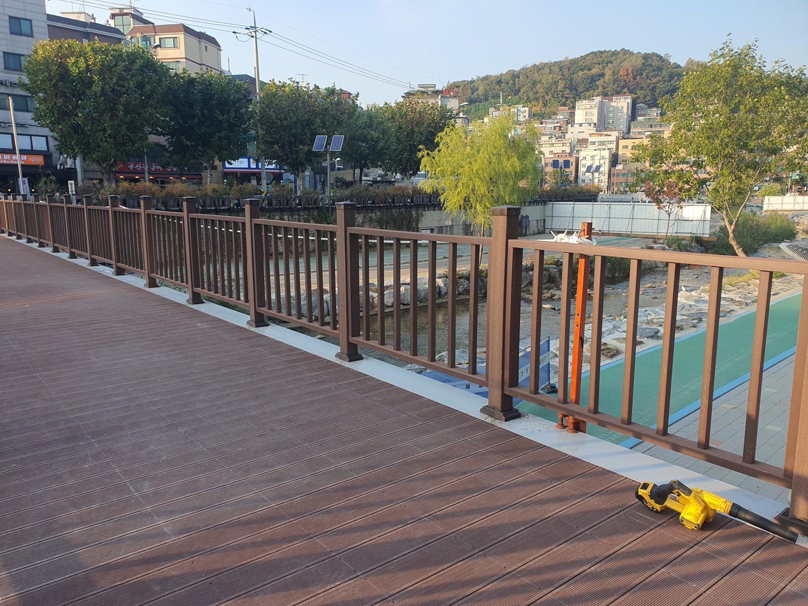 서울 도림천 데크 다리 2