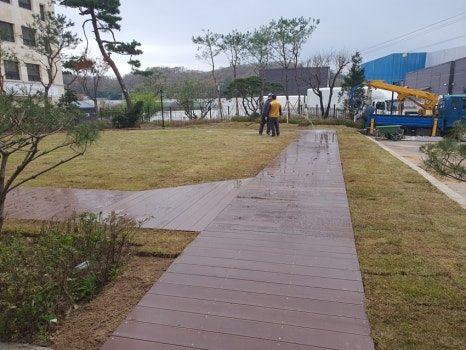 충북 진천 예술인 마을 주택 파고라